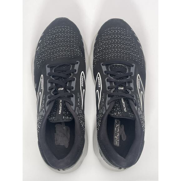 Brooks Glycerin 20 Running Shoes Men\'s Size 11 2E Black/Silver Athletic Sneakers main image 6